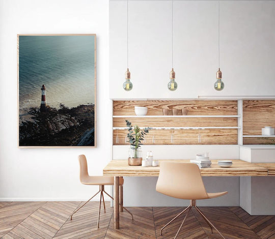 Gemälde Lighthouse At Sea Leuchtturm Im Meer 115x170