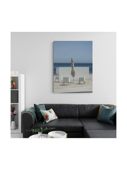 Πίνακας Calm Seaside Patio Ήρεμο Παραθαλάσσιο Αίθριο 100x150