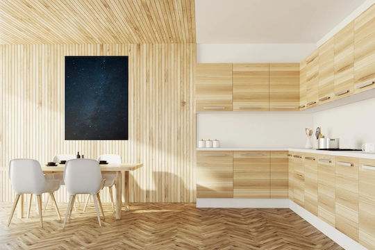 Панел Night Sky Пълен Звезди Нощно Небе Пълно със Звезди 70x100
