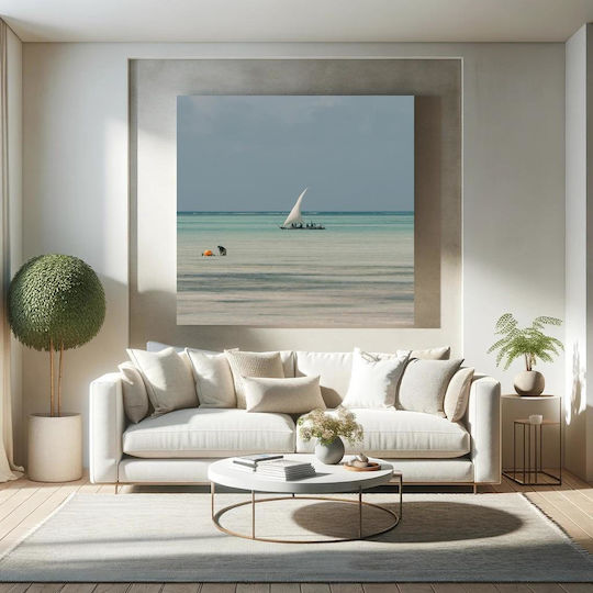 Панел Sailboat На Море Истиоплоико В Морето 130x130
