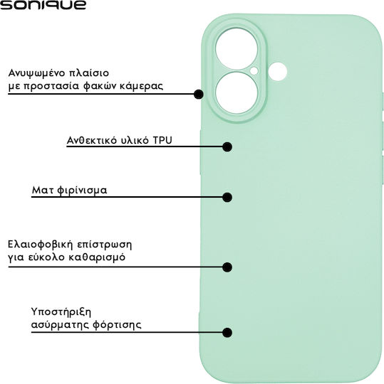 Sonique Xiaomi Poco M7 Pro 5G Silikon Handyhülle My Colors Verde