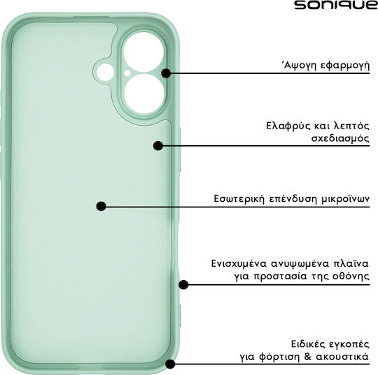 Sonique Xiaomi Poco M7 Pro 5G Silikon Handyhülle My Colors Verde