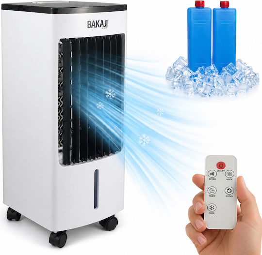 Bakaji Air Cooler 80W with Remote Control White