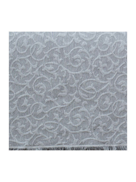 Cotone Monica Sesselüberwurf Jacquard Grau