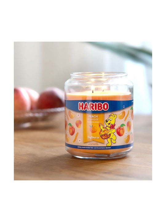 Relaxdays Aromatic Candle with Orange Scent 13x10cm
