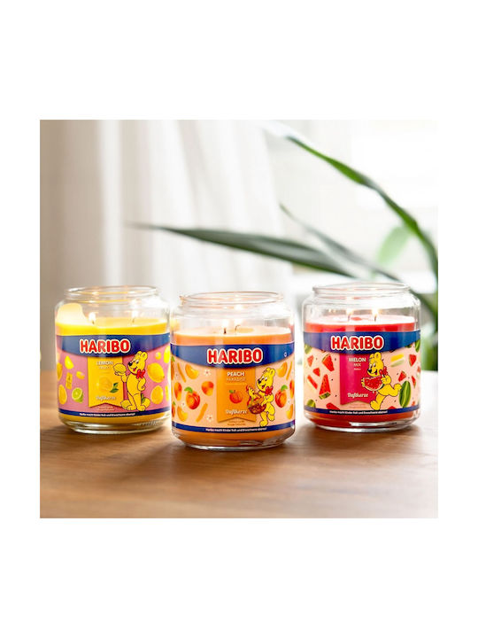 Relaxdays Aromatic Candle with Orange Scent 13x10cm