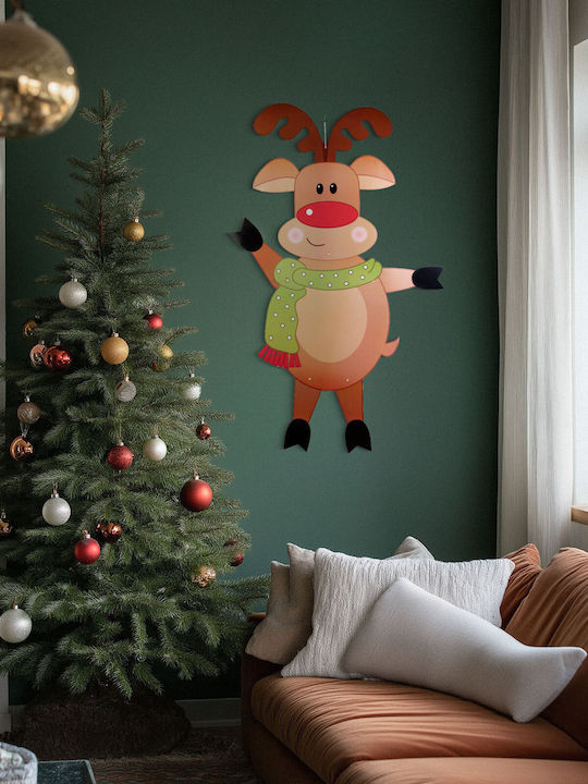 Weihnachtsfigur Rentier Modell 90 Cm Papier
