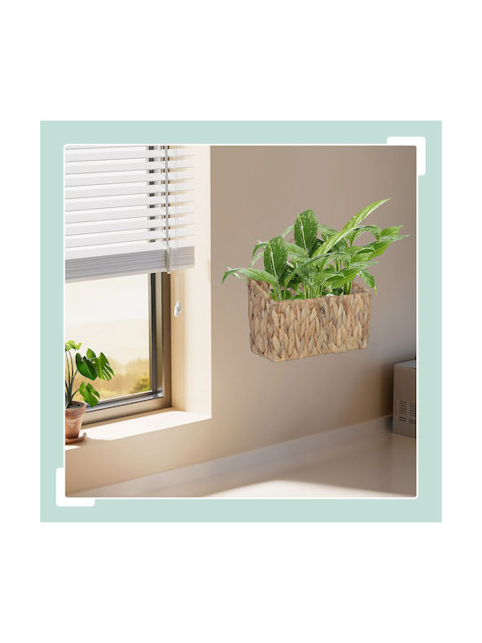 Relaxdays Beige Flower Pot 29x28x15cm