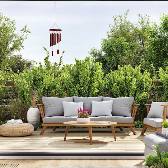Relaxdays Decorațiune Bambus Pentru Grădină 60x21x8cm 10041372