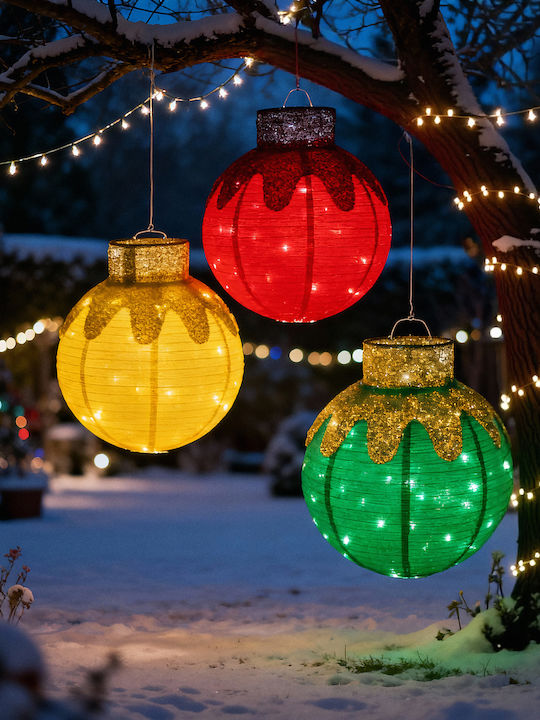 Light Decoration Christmas Ball 60 Led 83 Cm Gold Warm White Lighting