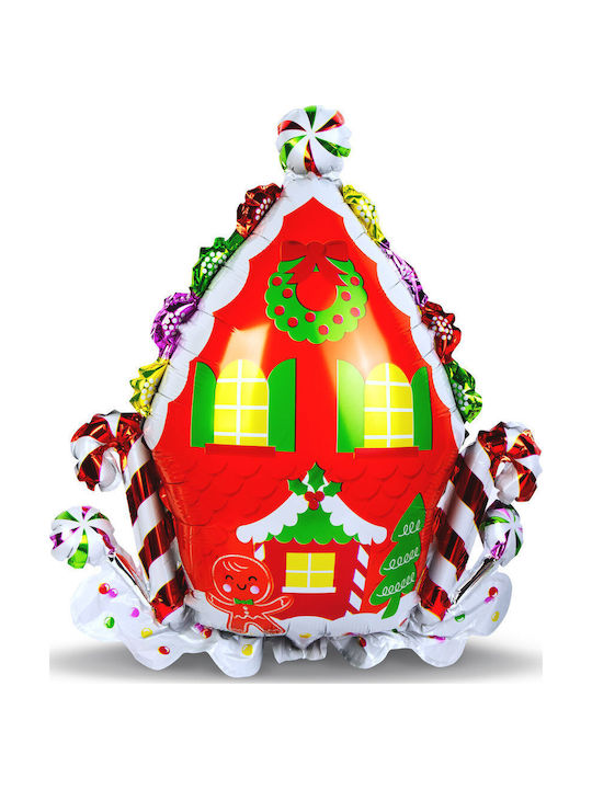 3d Weihnachtsfigur Ballon Lebkuchen Design 67x71 Cm Aluminiumfolie