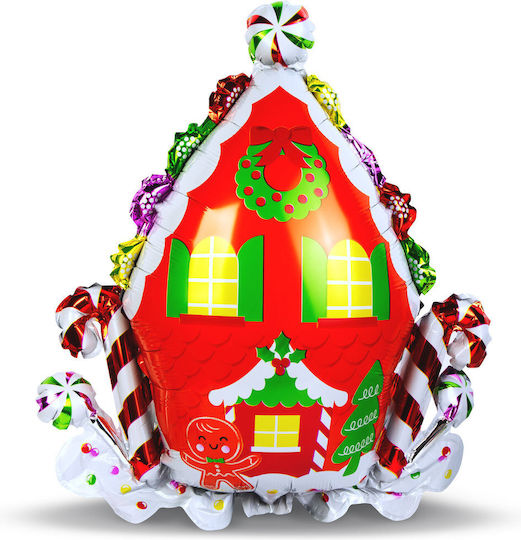 3d Weihnachtsfigur Ballon Lebkuchen Design 67x71 Cm Aluminiumfolie