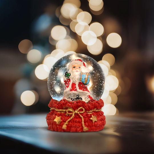 Glob De Zăpadă De Crăciun 6 Cm Decorațiune Festivă Figurine Cadou Ideal Design Clasic