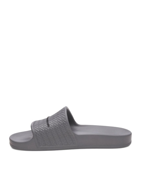Men's Anatomic Gray Slides