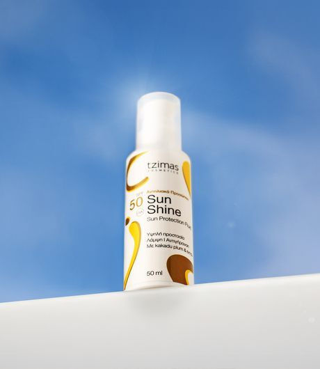 Tzimas Cosmetics Sun Shine Sunscreen Lotion Face SPF50 50ml