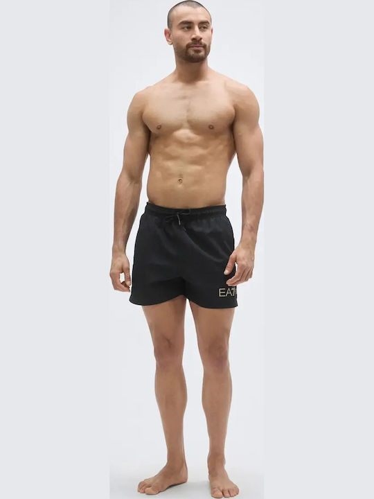 Men's Swimwear Shorts Black/Gold