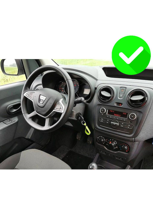 Carmedia Car Audio System for Dacia Dokker 2012 (Bluetooth/USB/WiFi/GPS/Apple-Carplay/Android-Auto) with Touch Screen 12.3"