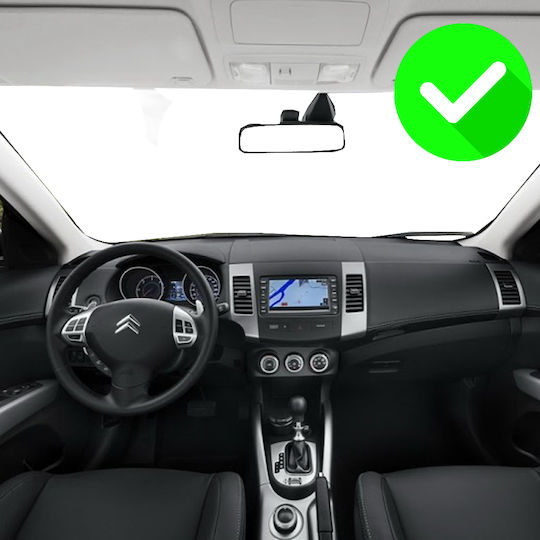 Carmedia Ηχοσύστημα Αυτοκινήτου για Peugeot 4007 Mitsubishi Outlander Citroen C-Crosser 2006-2012 (Bluetooth/USB/WiFi/GPS/Apple-Carplay/Android-Auto) με Οθόνη Αφής 9.5"
