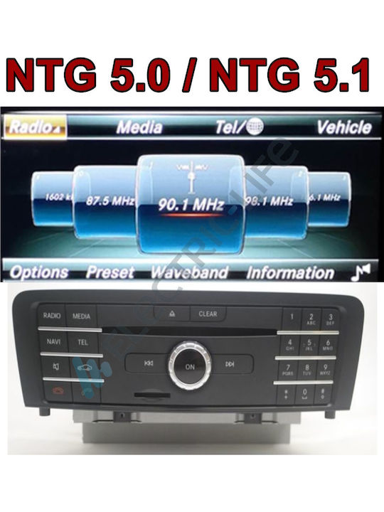 LM Digital LM Kh2 510 Auto-Audiosystem OEM Multimedia Mercedes-Benz C Klasse W205 2015 GLC X253 2015 X Klasse W470 2017 CarPlay Android Auto Bluetooth GPS Wi-Fi GPRS