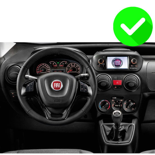Carmedia Автомобилна Аудио Система За Fiat Fiorino Citroen Nemo 2008-2018 Bluetooth USB AUX WiFi GPS Apple CarPlay Android Auto С Touch Screen 11.8"