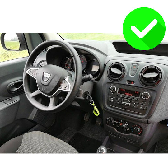 Carmedia Car Audio System for Dacia Dokker 2012 (Bluetooth/USB/AUX/WiFi/GPS/Apple-Carplay/Android-Auto) with Touch Screen 11.5"