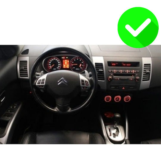 Carmedia Car Audio System for Peugeot 4007 Mitsubishi Outlander Citroen C-Crosser 2007 (Bluetooth/USB/WiFi/GPS/Apple-Carplay/Android-Auto) with Touch Screen 9"