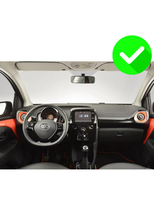 Carmedia Car Audio System for Peugeot 108 Toyota Aygo Citroen C1 2014 (Bluetooth/USB/AUX/WiFi/GPS/Apple-Carplay/Android-Auto) with Touch Screen 11.5"