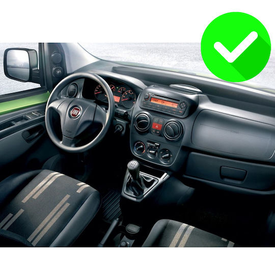 Carmedia Автомобилен Аудио Система за Fiat Fiorino Citroen Nemo Citroen / Fiat / Peugeot 2008-2018 (Bluetooth/USB/WiFi/GPS/Apple CarPlay/Android Auto) с Touch Screen 10"