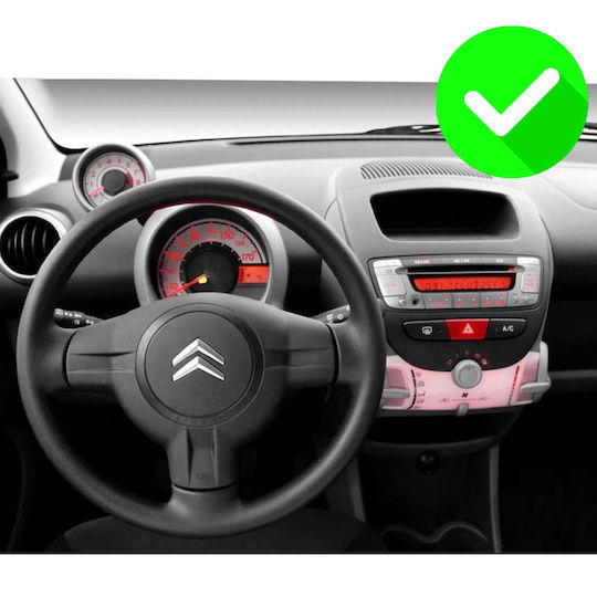 Carmedia Car Audio System for Peugeot 107 Toyota Aygo Citroen C1 2005-2014 (Bluetooth/USB/WiFi/GPS/Apple-Carplay/Android-Auto) with Touch Screen 12.3"