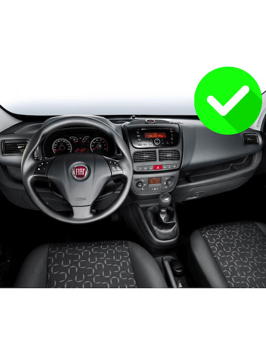 Carmedia Car Audio System for Fiat Doblo 2010-2015 (Bluetooth/USB/WiFi/GPS/Apple-Carplay/Android-Auto) with Touch Screen 12.3"