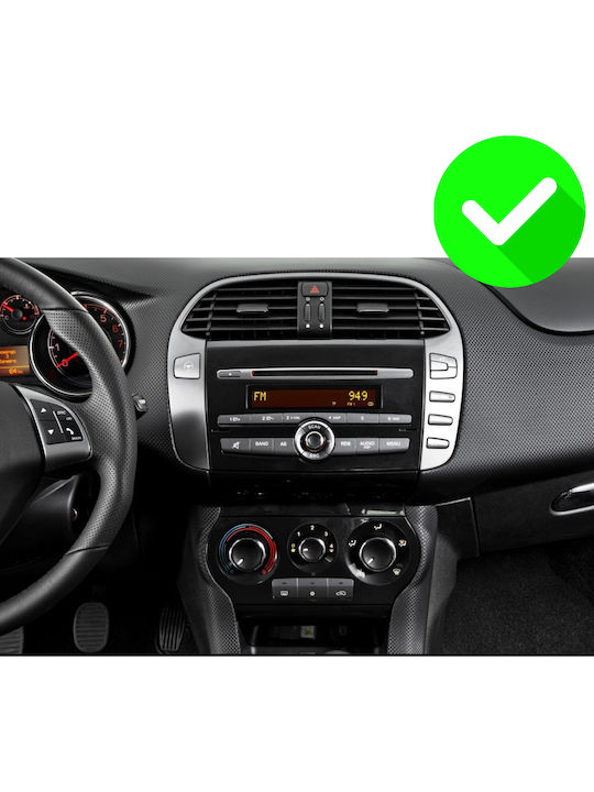 Carmedia Car Audio System for Fiat Bravo 2007 (Bluetooth/USB/WiFi/GPS/Apple-Carplay/Android-Auto) with Touch Screen 10.33"