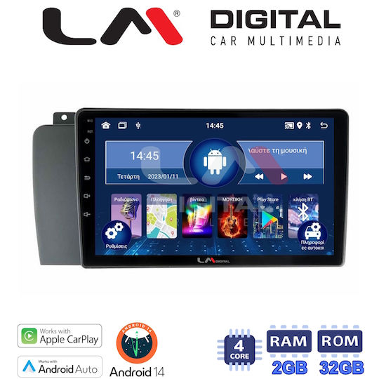 LM Digital Car Audio System for Volvo XC 70 2004 > 2007 (Bluetooth/USB/WiFi/GPS/Apple-Carplay/Android-Auto)