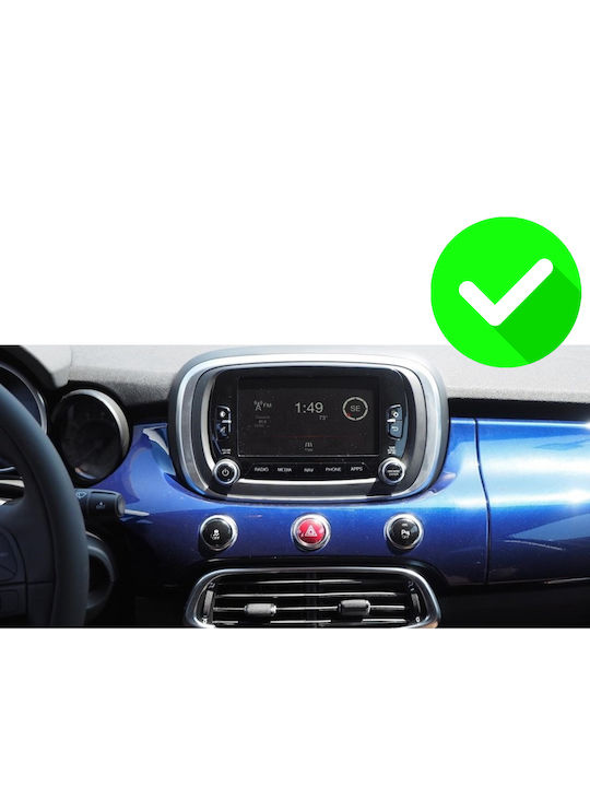 Carmedia Car Audio System for Fiat 500X 2014 (Bluetooth/USB/WiFi/GPS/Apple-Carplay/Android-Auto) with Touch Screen 12.3"