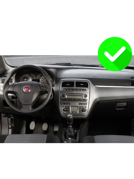 Carmedia Car Audio System for Fiat Grande Punto 2005-2012 (Bluetooth/USB/WiFi/GPS/Apple-Carplay/Android-Auto) with Touch Screen 12.3"