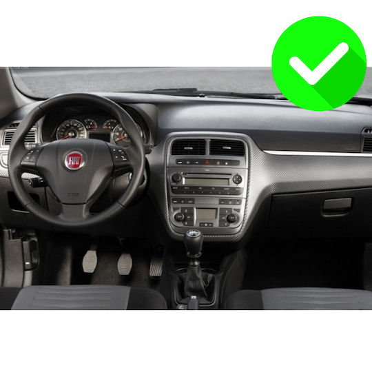 Carmedia Ηχοσύστημα Αυτοκινήτου για Fiat Grande Punto 2005-2012 (Bluetooth/USB/WiFi/GPS/Apple-Carplay/Android-Auto) με Οθόνη Αφής 9"