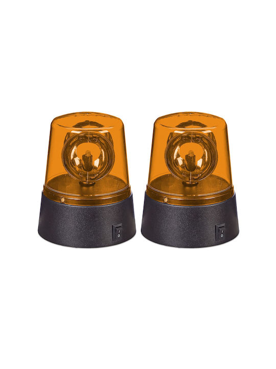 Relaxdays Διακοσμητικό Φωτιστικό LED 2τμχ 11.5x9.5x9.5εκ.