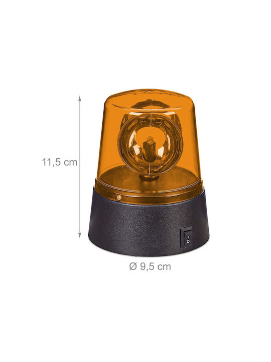 Relaxdays Διακοσμητικό Φωτιστικό LED 2τμχ 11.5x9.5x9.5εκ.