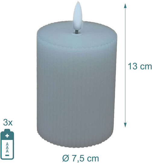 Relaxdays Decorative Table Lamp LED Candle 4pcs 13x7.5cm