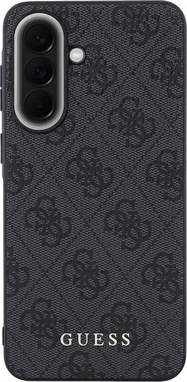 Guess Pu 4g Metall Klassisches Logo Umschlag Rückseite Samsung Galaxy A57 Graue Handyhüllen