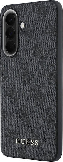 Guess Pu 4g Metall Klassisches Logo Umschlag Rückseite Samsung Galaxy A57 Graue Handyhüllen