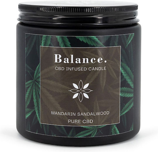 Relaxdays Aromatische Soja-Kerze Braun