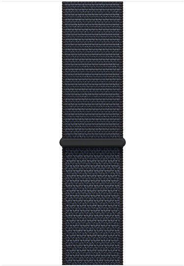 Apple Watch Series 10 Aluminium 42mm Waterproof with Heart Rate Monitor (Jet Black with Ink Sport Loop)