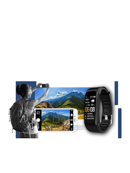 Giewont Gw200-6 Smartwatch Negru Bleumarin 2 Curele