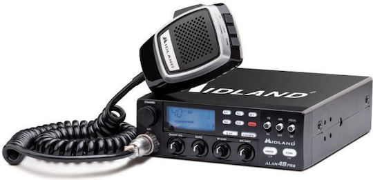Midland M88 Car CB 4W with Color Screen