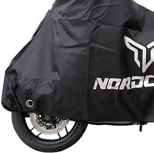 Nordcode Evo Plus Premium Waterproof Motorcycle Cover With Top Case Black