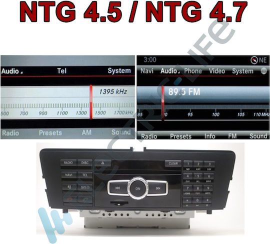 Lm Digital Lm Kh2 824 Ntg45 Oem Multimedia Car Monitor Mercedes C Class W204 2011 2014 CarPlay Android Auto Bt GPS WiFi GPRS
