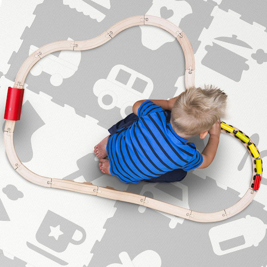 Relaxdays Puzzle De Podea Interactiv