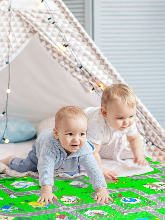 Relaxdays Interactive Kids Floor Puzzle 18 Pieces