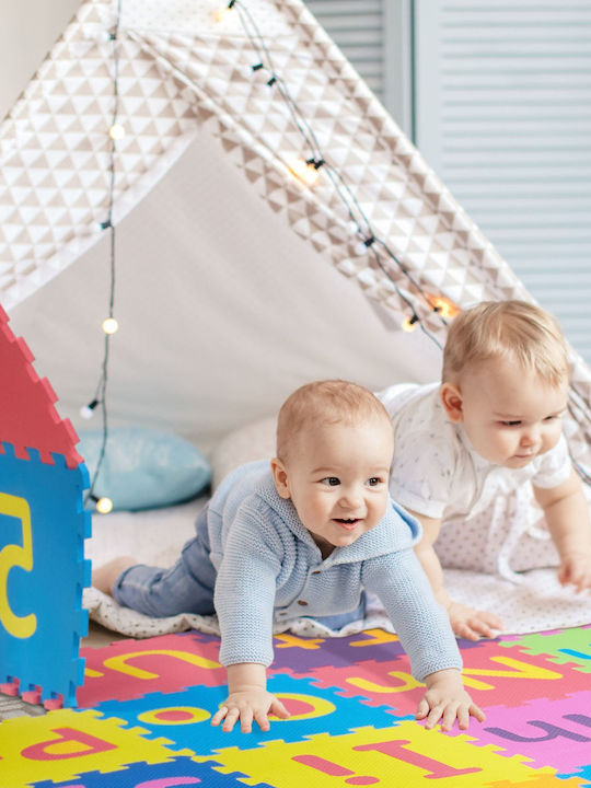 Relaxdays Relaxdays Pädagogisches Kinder-Bodenpuzzle mit Zahlen 36 Teile