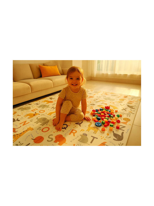 Covor Pentru Copii Bej 180x160cm